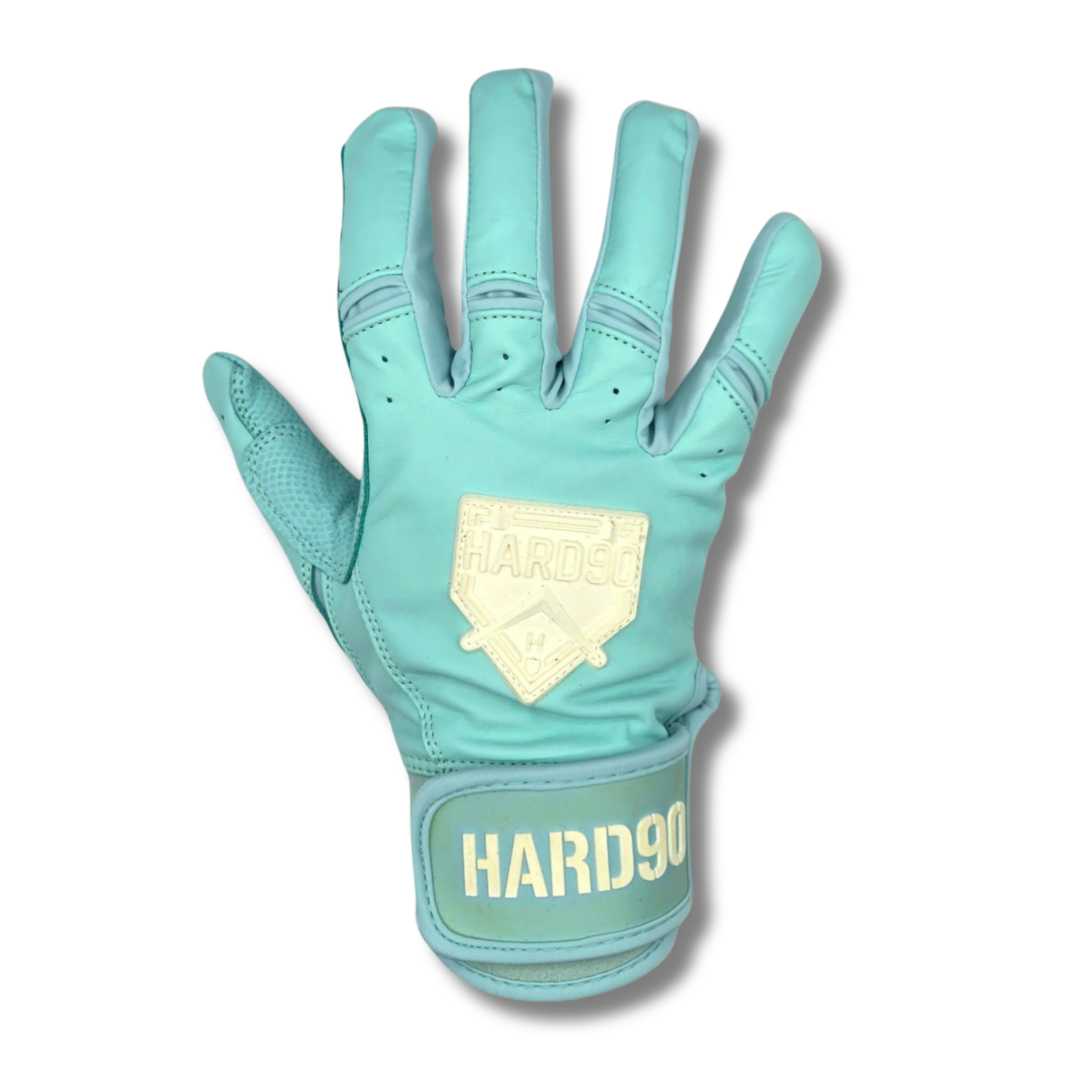 Mint Short Cuff Batting Gloves