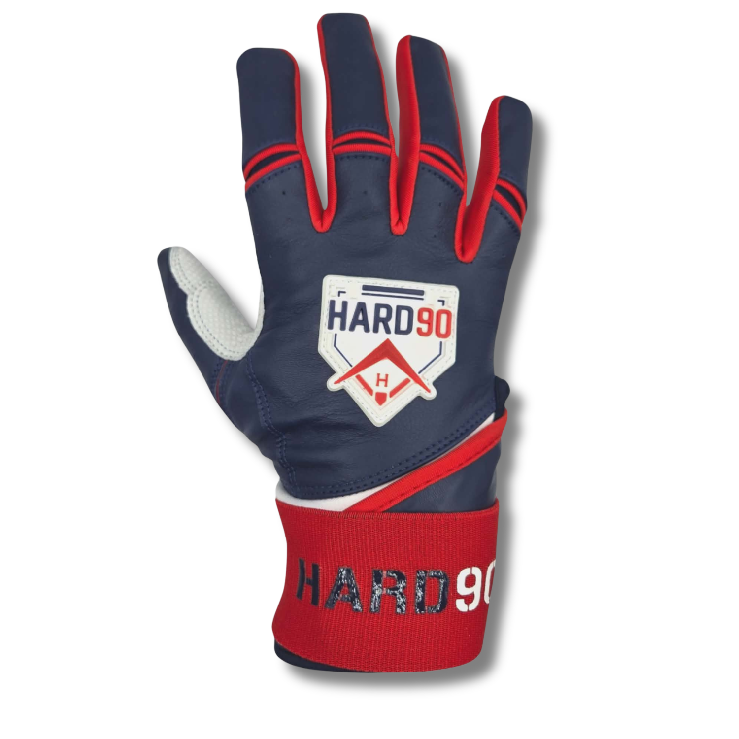 Navy and Red Long Cuff