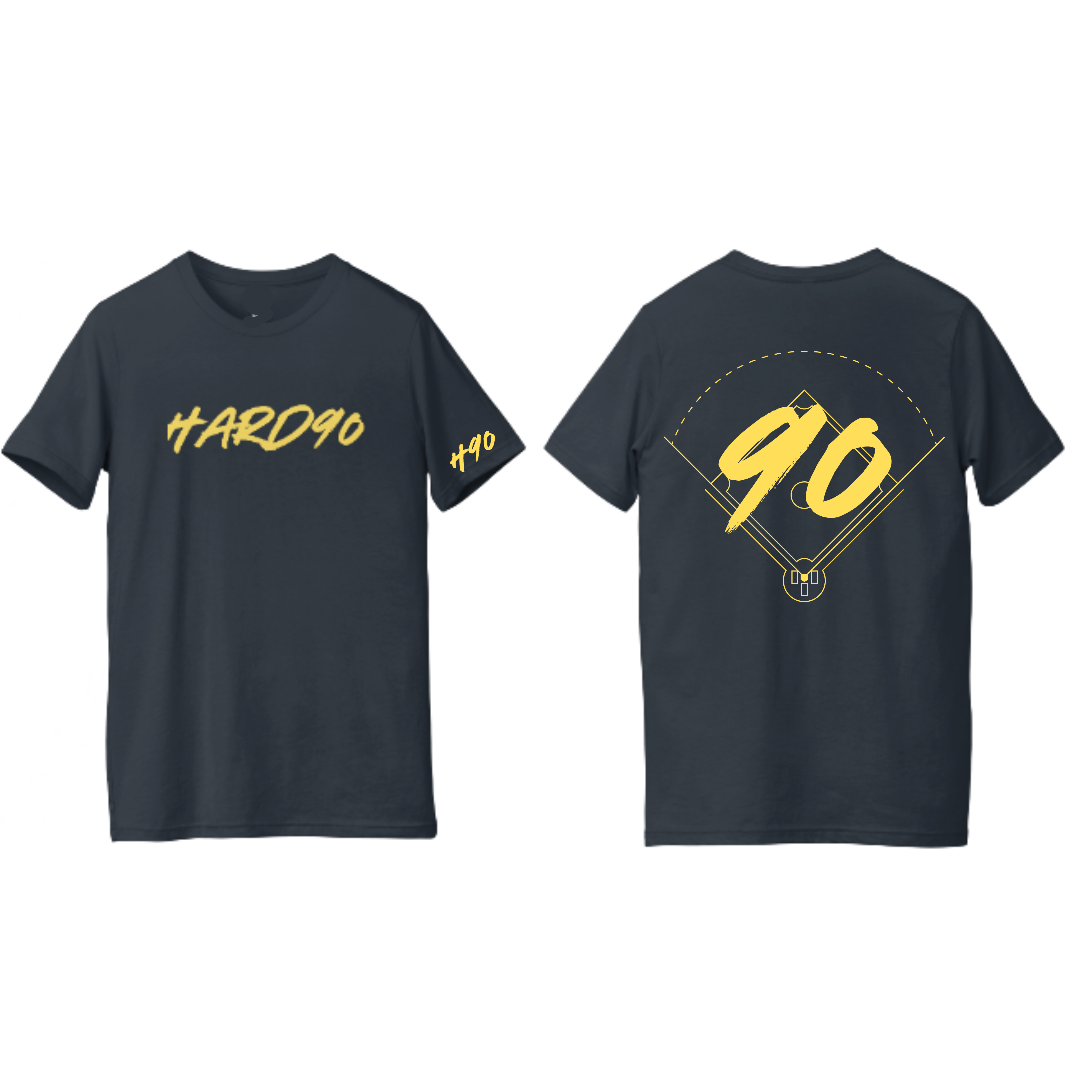 Navy Hard90 Tee