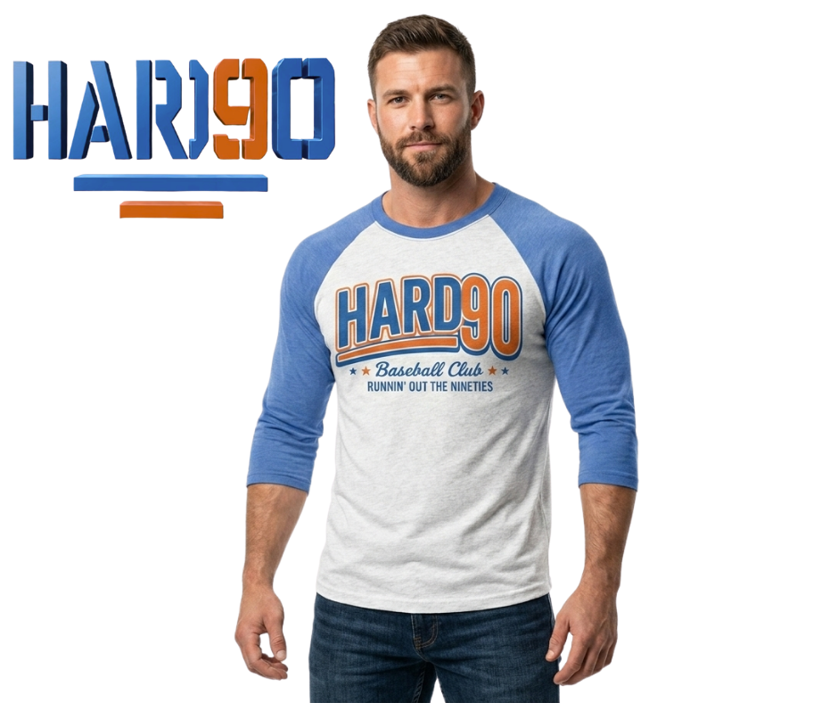 Hard90 3/4 Raglan